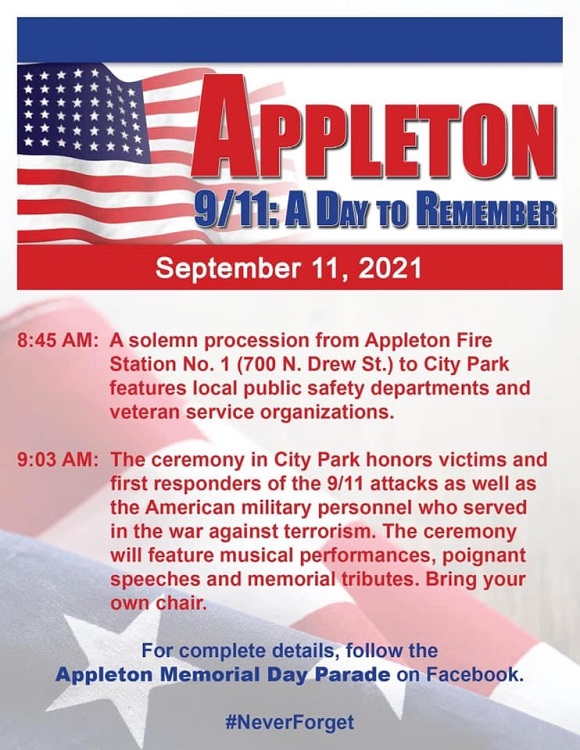 Appleton 9-11 Schedule