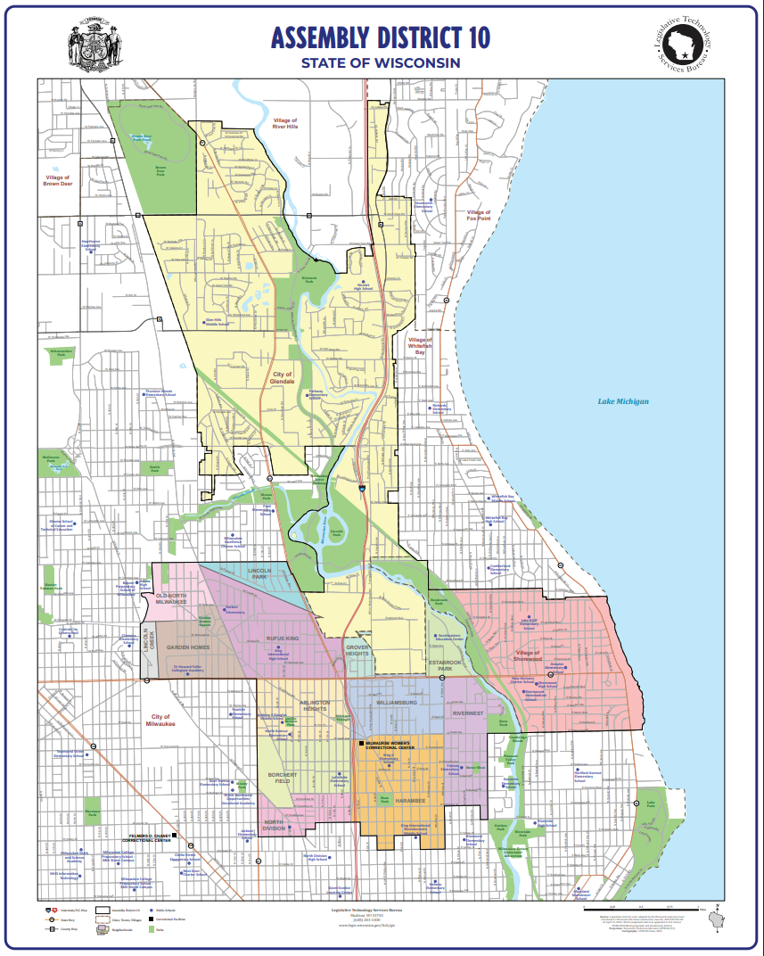 Assembly District 10 Map