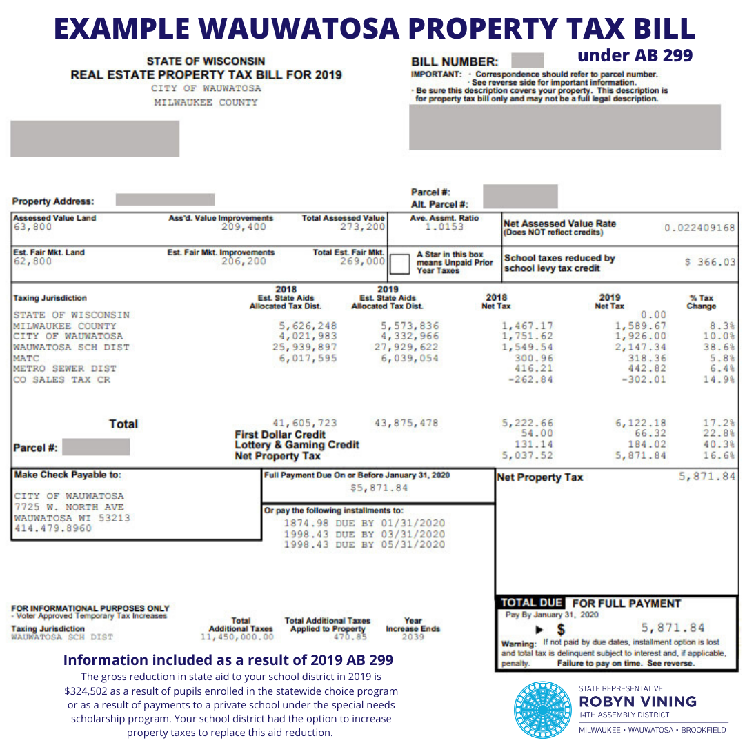 EXAMPLE WAUWATOSA PROPERTY TAX BILL with AB 299.png