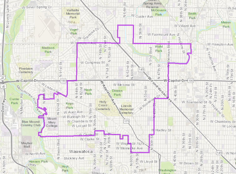 Map of District 17