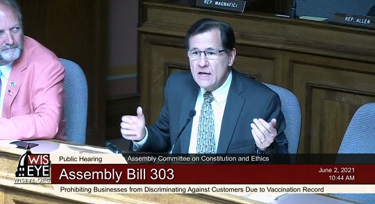 Public Hearing on Vaccine Freedom bills