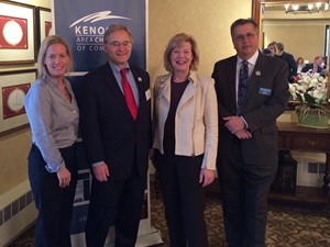 Tod with Tammy, Peter, Samantha at KACC Event