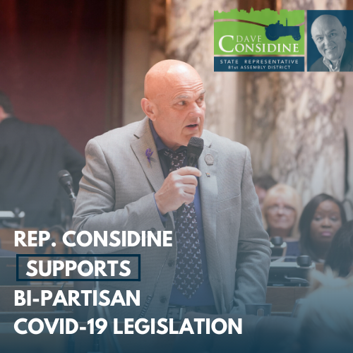 Rep. Considine Supports COVID-19 Legislation