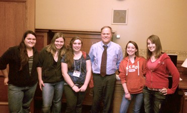 Visit from Marion Students