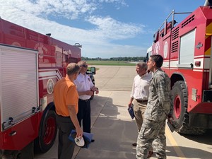 Visiting Madison's National Guard Base