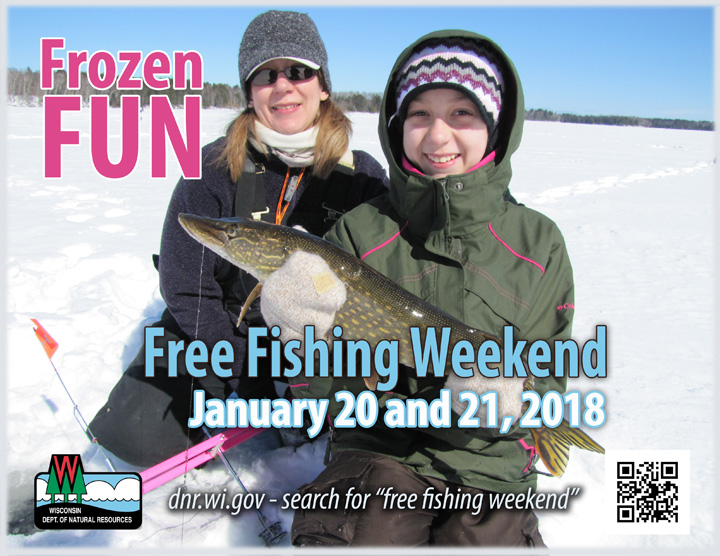 Free Fishing Weekend Set for January 20-21