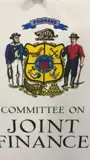 Poster for the Committee on Joint Finance.