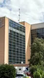 Photo of the late HSHS Sacred Heart Hospital in Eau Claire, Wisconsin.