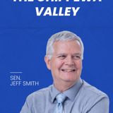 Senator Jeff Smith's headshot for Checking in for the Chippewa Valley series