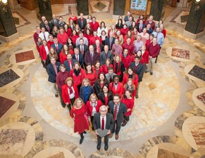 Wear Red Day at the Capitol